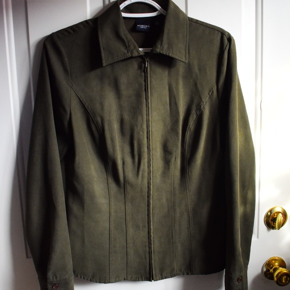 Suede Blazer - Picture 1 of 2